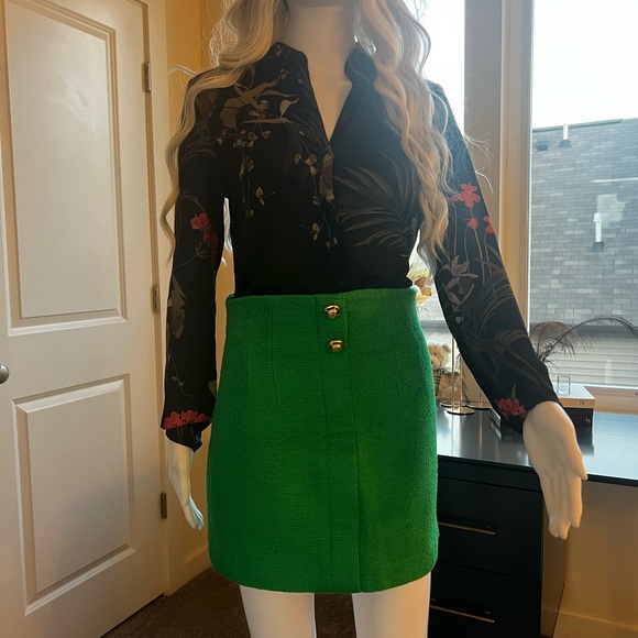Zara tweed skirt size xs - Picture 5 of 6